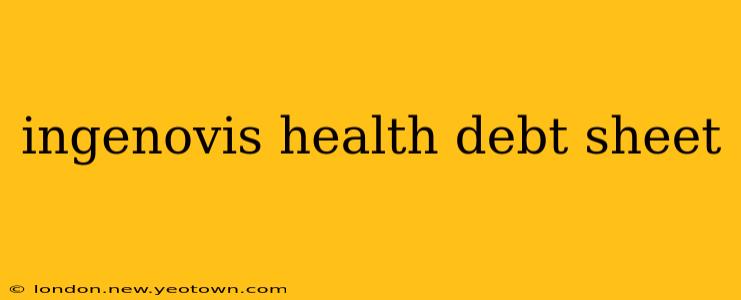 ingenovis health debt sheet
