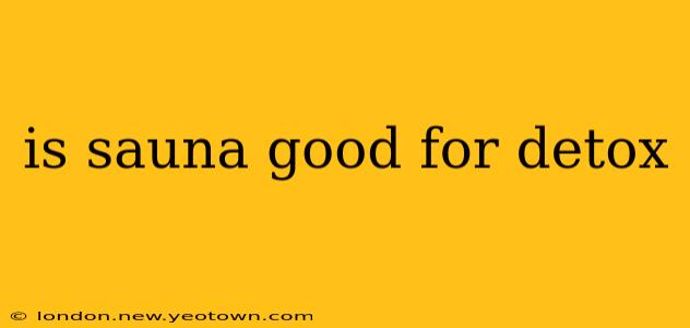 is sauna good for detox