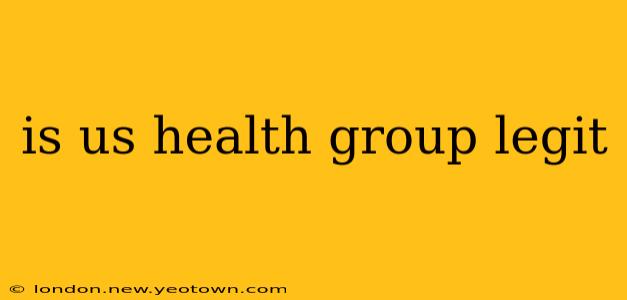 is us health group legit