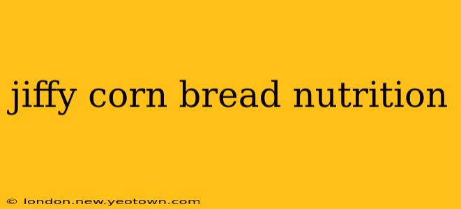 jiffy corn bread nutrition