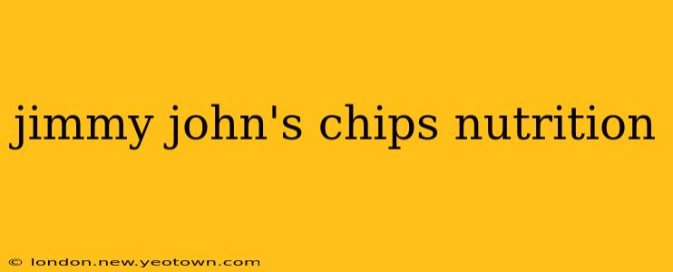 jimmy john's chips nutrition