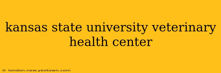 kansas state university veterinary health center