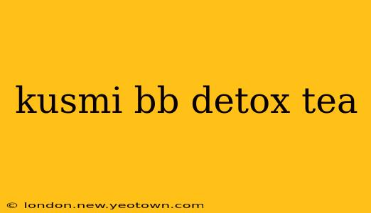 kusmi bb detox tea