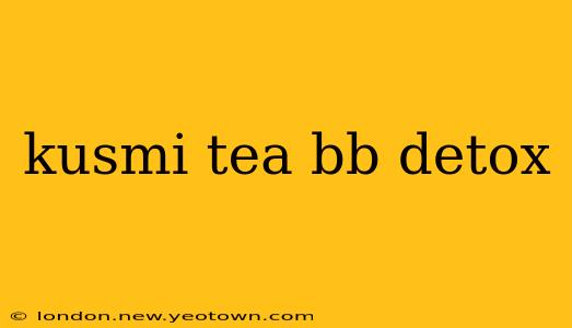 kusmi tea bb detox
