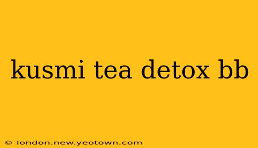 kusmi tea detox bb