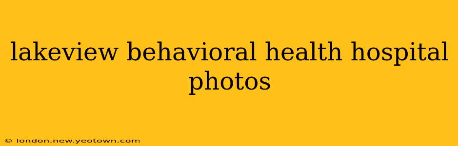 lakeview behavioral health hospital photos