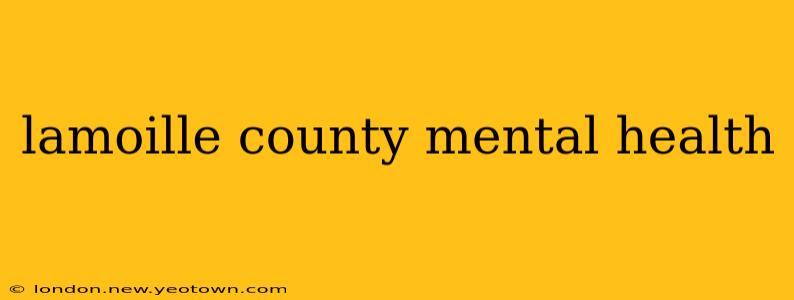 lamoille county mental health