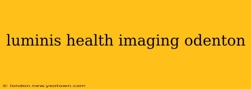 luminis health imaging odenton