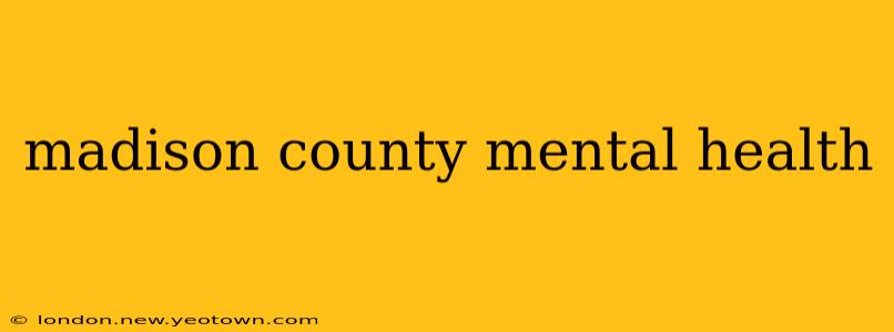 madison county mental health