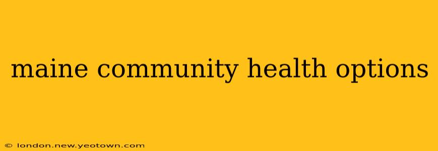 maine community health options