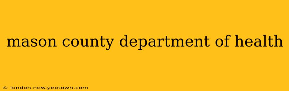 mason county department of health