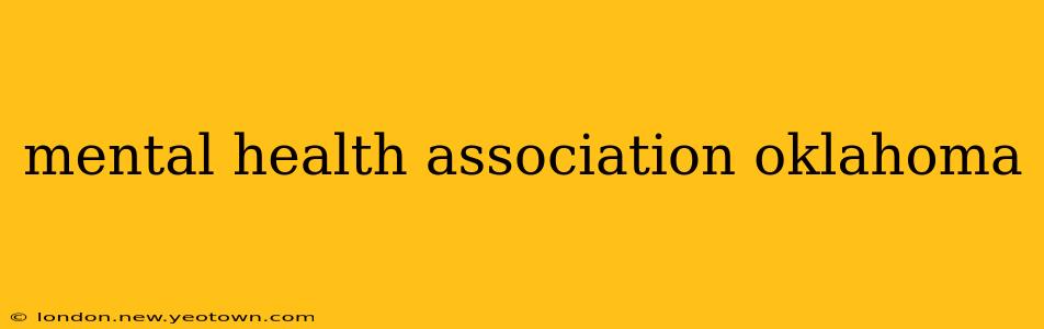 mental health association oklahoma