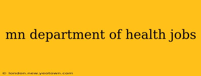 mn department of health jobs