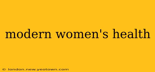 modern women's health