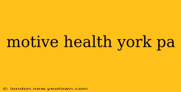 motive health york pa