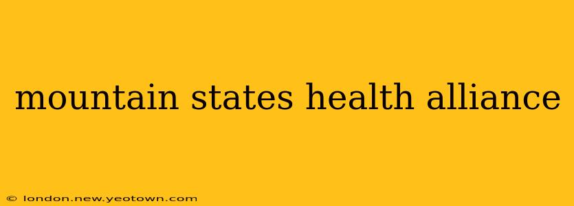 mountain states health alliance