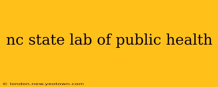 nc state lab of public health