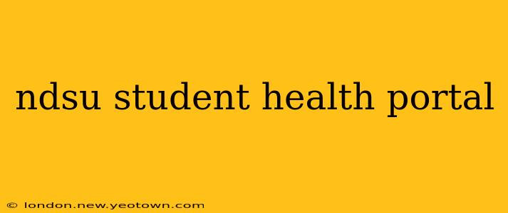 ndsu student health portal