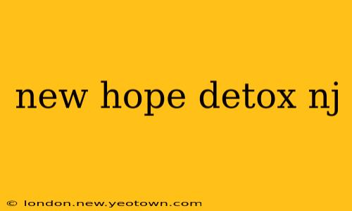 new hope detox nj