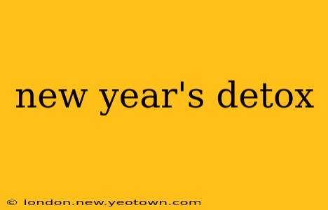 new year's detox