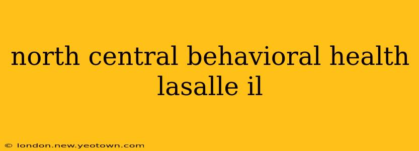 north central behavioral health lasalle il