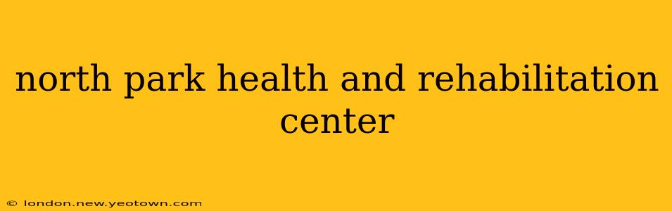 north park health and rehabilitation center