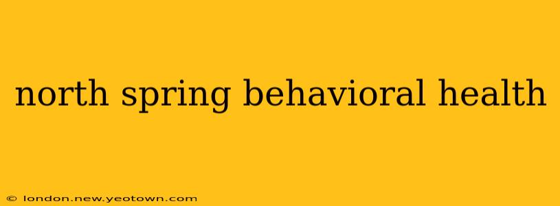 north spring behavioral health