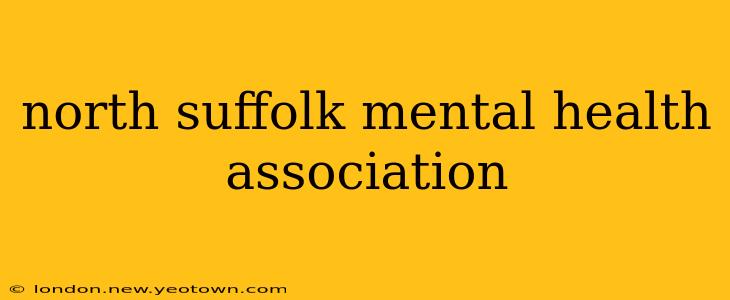 north suffolk mental health association