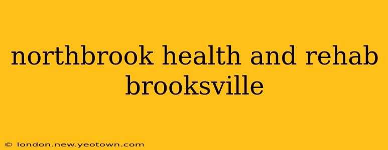 northbrook health and rehab brooksville