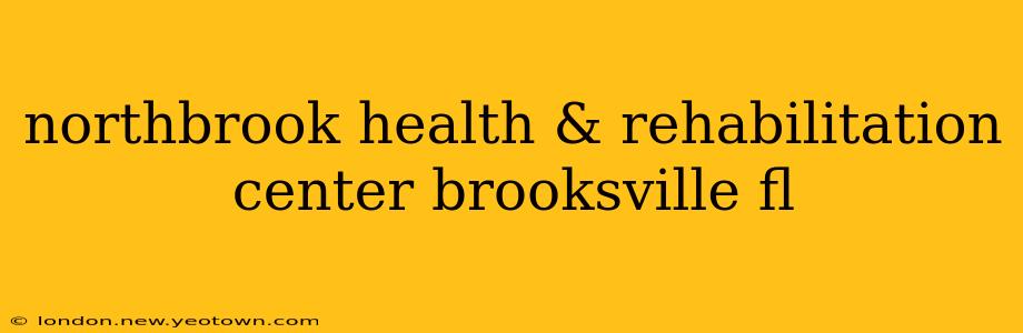 northbrook health & rehabilitation center brooksville fl