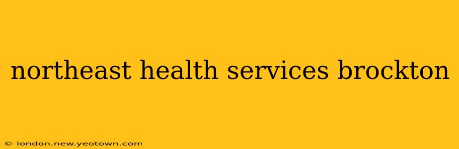 northeast health services brockton