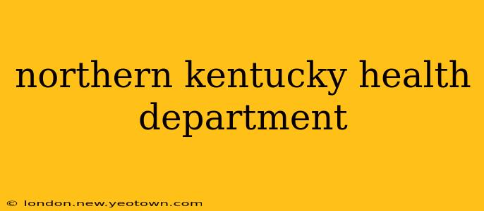 northern kentucky health department