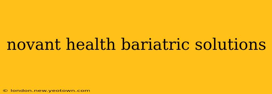 novant health bariatric solutions