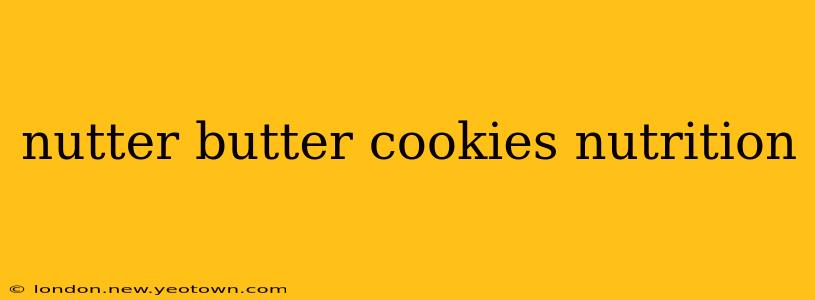nutter butter cookies nutrition