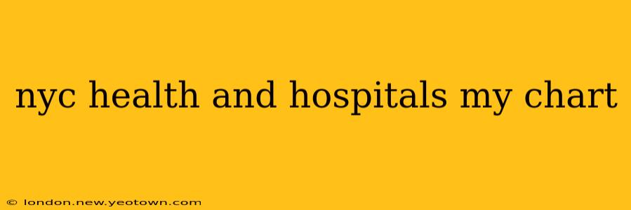 nyc health and hospitals my chart