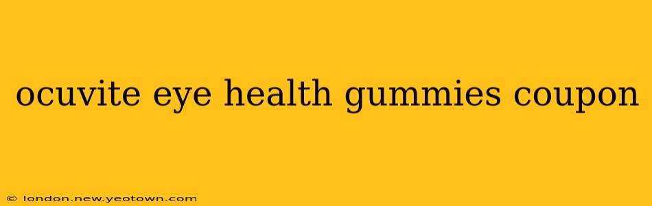 ocuvite eye health gummies coupon