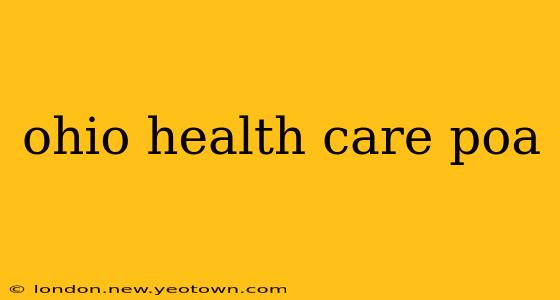 ohio health care poa