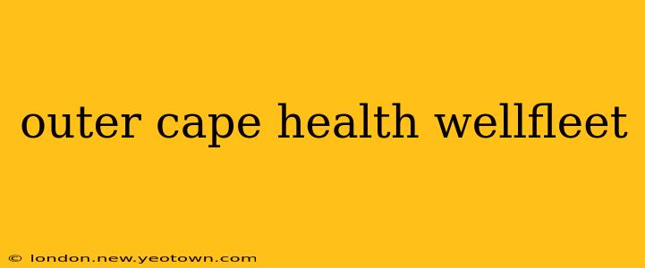 outer cape health wellfleet