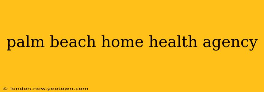 palm beach home health agency