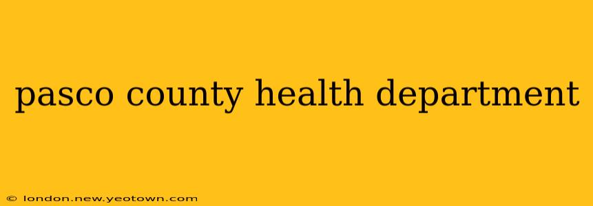 pasco county health department