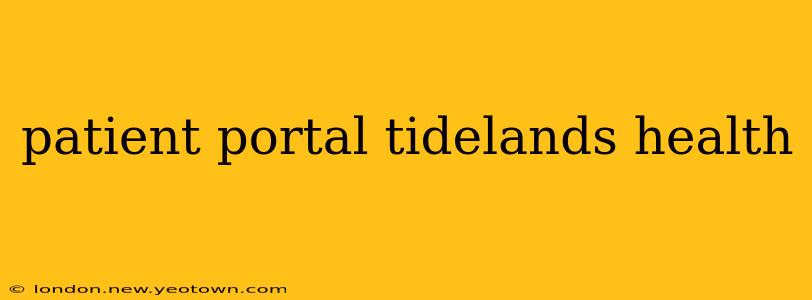 patient portal tidelands health