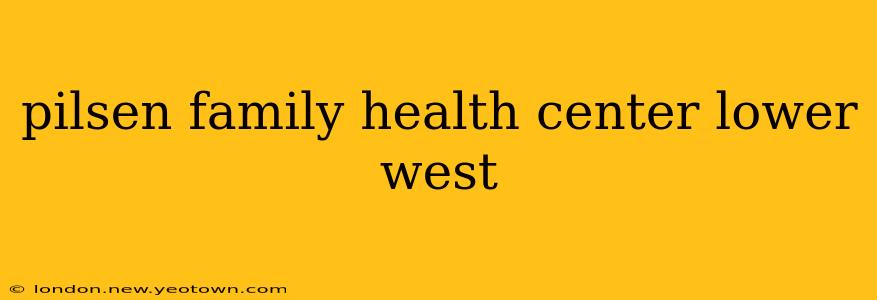 pilsen family health center lower west