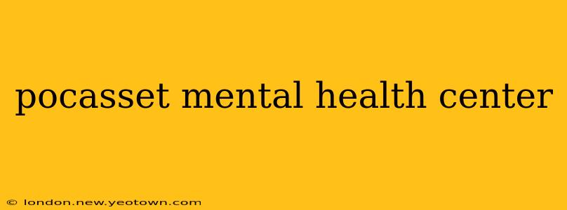 pocasset mental health center