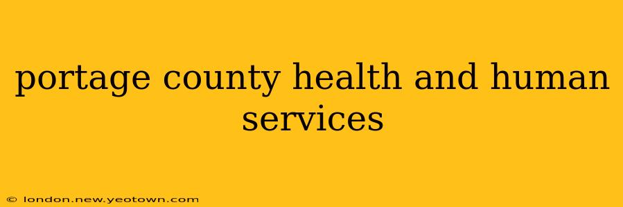 portage county health and human services
