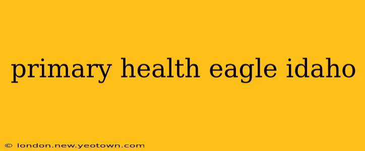 primary health eagle idaho