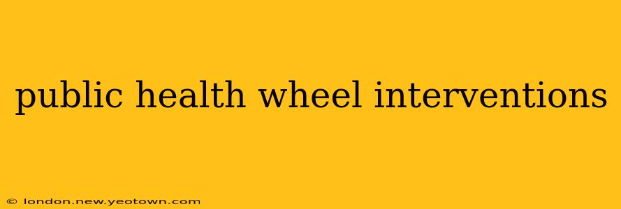 public health wheel interventions