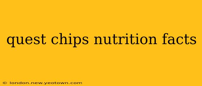 quest chips nutrition facts