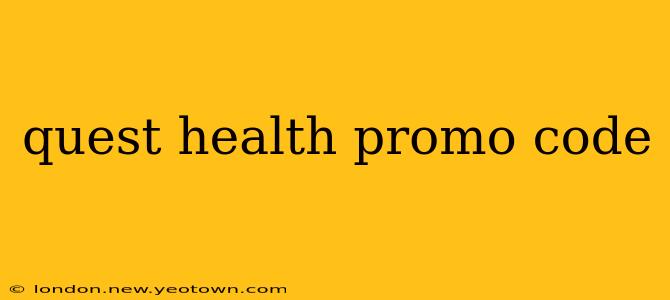 quest health promo code