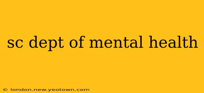 sc dept of mental health