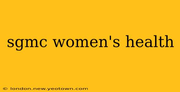 sgmc women's health